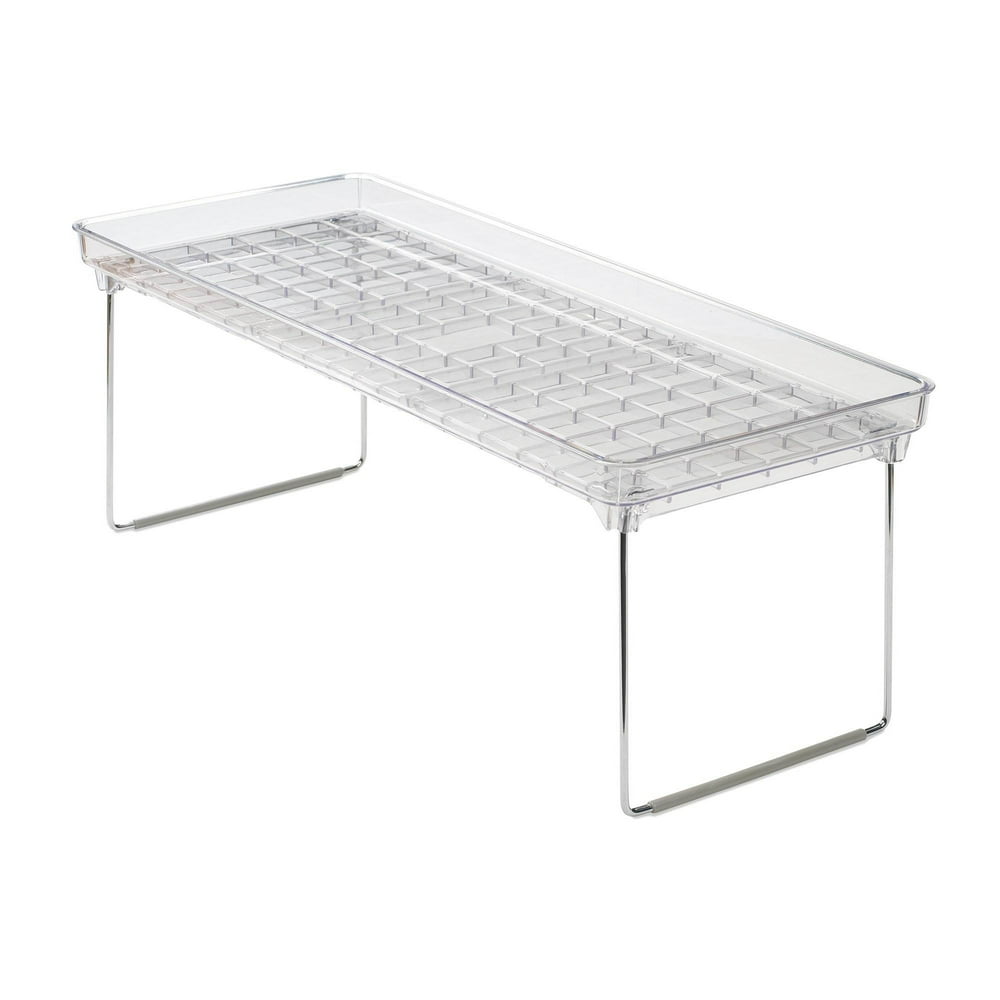 Madesmart Clear Stacking Countertop Organizer Storage Rack