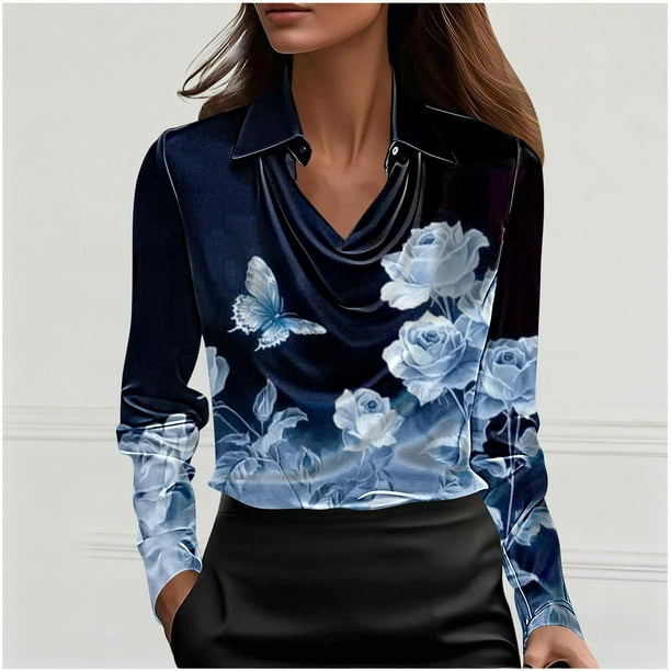 TaTaai Hoodies Shirts for Women Early Fall Long Sleeve Tops Vintage Graphic Outfits Tops Fashion Pullover Tees Gift
