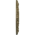 thumbnail image 4 of Ekena Millwork 18"OD x 3 1/2"ID x 1 1/2"P Rose Ceiling Medallion (Fits Canopies up to 7 1/4"), Hand-Painted Mississippi Mud, 4 of 6