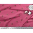 thumbnail image 3 of Soimoi Cotton Duck Fabric Dot & Owl Bird Print Fabric by Yard 42 Inch Wide, 3 of 3