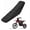 Black, variant on Staple-Free Seat Cover for Yozma IN10 & IN10 Pro E-Dirt Bike | Purple Stripe Racing Non-Slip Waterproof PVC Saddle Protector, Custom Off-Road Cushion Wrap Fits 23.6"x6.3"x3.5"
