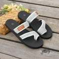 thumbnail image 5 of Norvail Womens Extra Wide Breathable Mesh Hollow Slide Sandals, Wide Foot Sandals for Women Dressy, Orthopedic Comfortable Beach Walking Shoes for Summer Vacation, 5 of 6