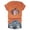 A570 Orange, variant on Glisme Halloween Shirt For Women Pumpkin Print Short Sleeve Round Neck Tees Party Breathable Women T-Shirt Size L Black