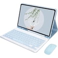 thumbnail image 1 of Funda para Teclado y Mouse para Samsung Tab S10+ 12.4" 2024 (Azul Cielo), 1 of 4