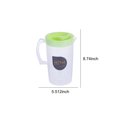 thumbnail image 3 of Elainilye Water Pitcher with Lid, Refrigerator Water Kettle,for Fruit Teapot Lemonade Drink Containers, 2.2L,Green, 3 of 6