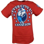 John Cena Mens Red Costume Hat T-shirt Wristbands XL
