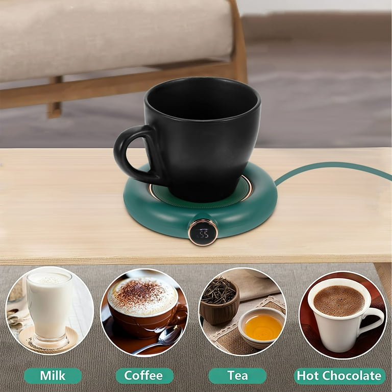 16W Electric Coffee Mug Warmer Portable Cup Warmer Home Office Heating  Coaster