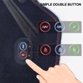 thumbnail image 4 of Leg Electric Heating Pad, Knee Pads, Wraparound Warm For Knee Black Adjustable Leg Black Free Size, 4 of 8