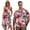 Red Tropical Floral, variant on KUIFORTI Tropical Flowers Matching Couple Outfits Mens Casual Shirts Hawaii Dress Quick-dry Men Shirts with Soft Fabric Soft and Comfortable Fit for Outdoor Picnic Breathable
