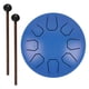 thumbnail image 1 of Instrumento de tambor de lluvia DQrwqpou 6 pulgadas 8 notas para meditación de Yoga, 1 of 8