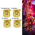thumbnail image 5 of MYG Saxophone Embout Buccal Pince Reed Clip Soprano Alto Saxophone Clarinette Embout Buccal, 5 of 5