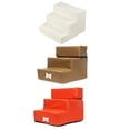 thumbnail image 2 of TIMIFIS Dog Pet Stairs Steps New 3 Steps Leather Pet Non-slip Bottom Stairs And Ladder Cover CombinationFall/Winter, 2 of 2