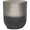 Silver, variant on Pemberly Row 19" Wide Boho Round Metal Side Table in Copper Ombre
