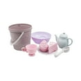 thumbnail image 1 of Beach Sand Bakery Play Set With 9 Piece Pastry Mold Tools, Pail Bucket Storage Net Bag For Indoor Outdoor Fun, 1 of 8