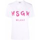 thumbnail image 1 of Bestsellers Msgm Impreso Cuello Redondo Camiseta 22 Nuevo Unisexpangjing, 1 of 4