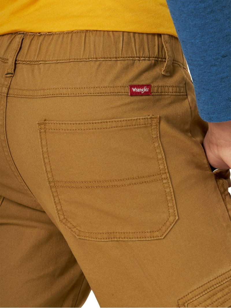 Wrangler Boy's Gamer Cargo Pants, Sizes 4-16, Slim & Husky