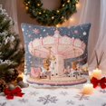 thumbnail image 3 of Taies d'Oreiller Décoratives, Taie d'Oreiller Imprimée Coussin Décoration des Fêtes, 3 of 6