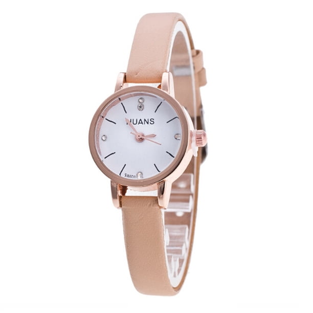 Price Down Sfonq Womens Watches ,Mothers Day Gift for Grilfriend Minimalist Fashion Woman Fine Strap Watch Travel Souvenir Birthday Gifts,Beige Buy 2 Save 10%