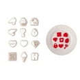 thumbnail image 2 of ZPAQI Valentine's Day Clay Cutters DIY Cake Clay Earring Cutters or Earrings Making, 2 of 21