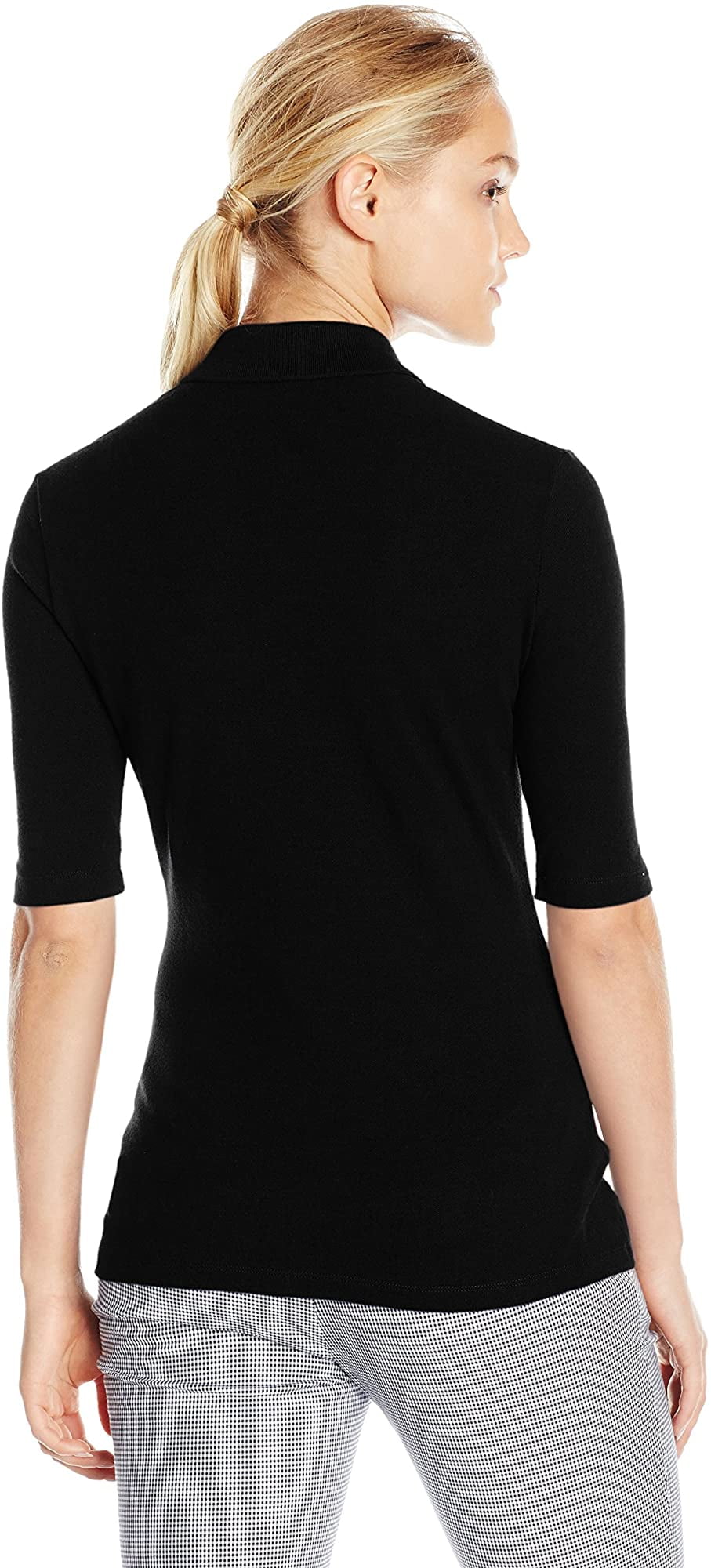 Polo Bleu Électrique Manches 3/4 Femme Lacoste PF7844 | Espace des Marques