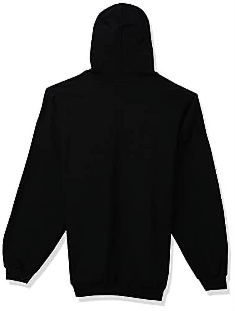 Gildan Mens Heavy Blend&nbsp;Full Zip Hooded Sweatshirt, 2XL, Black