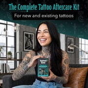 Tattoo Goo Tattoo Care Kit with Antimicrobial Soap, Tattoo Balm & Tattoo Lotion