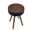 Black Edge Small, variant on Round Wooden Coffee Table with Storage Carved Tabletop End Table Modern Side Table for Living Room Sofa, Chairs (Black Edge Large)