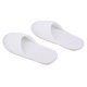 thumbnail image 3 of Paquete de 10 pantuflas desechables con punta abierta para invitados, cómodas para usar en casa, en viajes y en spa, 3 of 8