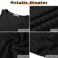thumbnail image 6 of MOSHU 2 Pack Tank Tops for Women Crew Neck Sleeveless Tops Dressy Casual Loose Fit Summer Shirts, 6 of 9