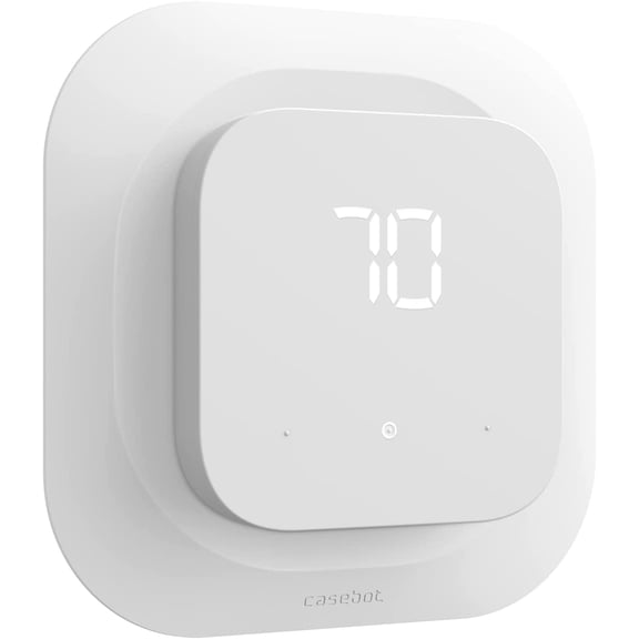 CaseBot Wall Plate Cover for Amazon Smart Thermostat 2021, Practical and Stylish Decoration Bracket Mount, White