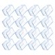 thumbnail image 1 of Inteprter 16x cubiertas para patas de móviles de Color transparente, fácil instalación, reducción de ruido y arañazos Decoración del hogar B+16 piezas, 1 of 6