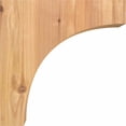 thumbnail image 3 of 5 1/2"W x 10"D x 10"H Huntington Smooth Corbel, Western Red Cedar, 3 of 9