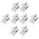 thumbnail image 1 of 8 clips duraderos para estantes de congelador, soportes cuadrados de acero inoxidable para estantes de refrigeradores y congeladores., 1 of 7
