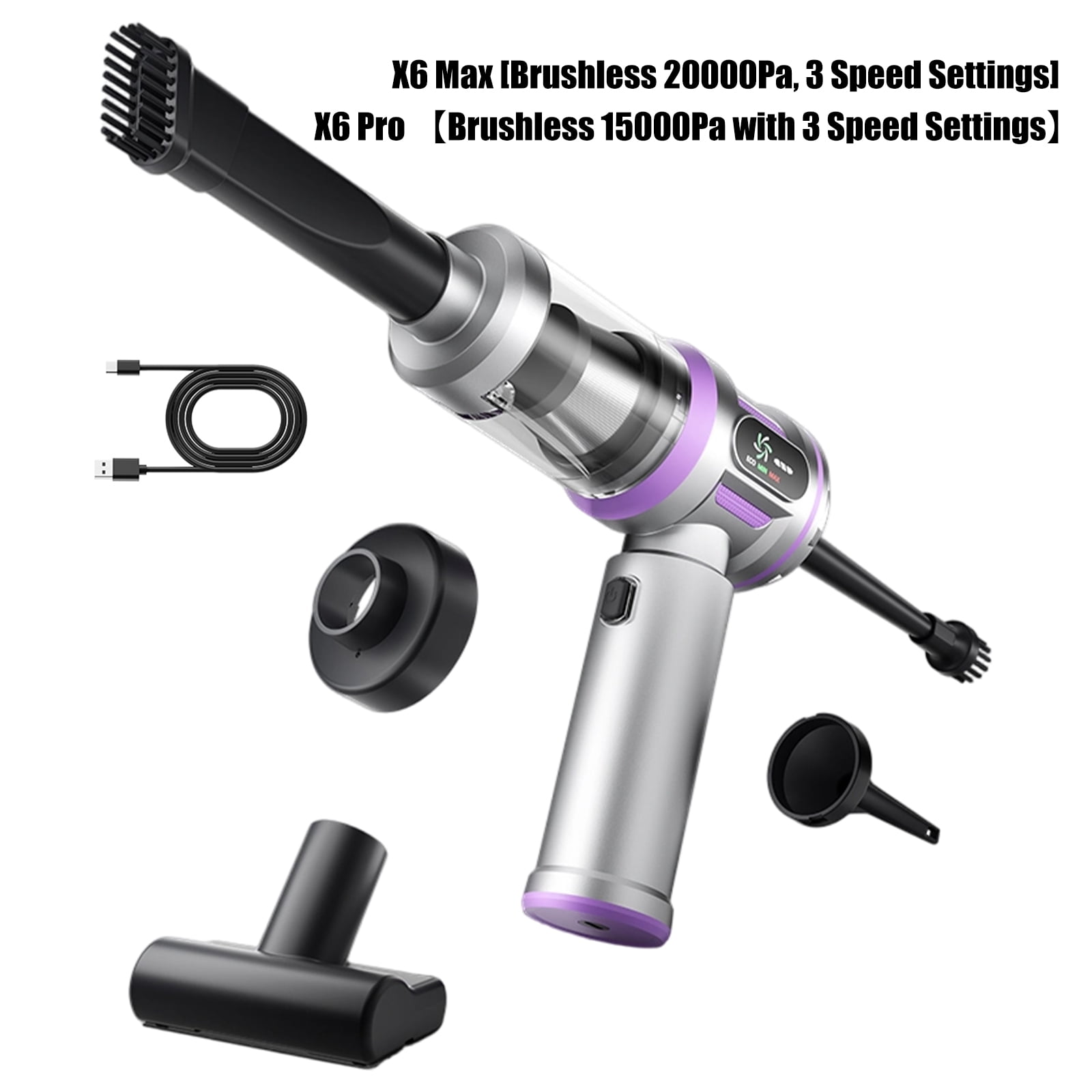 Car Interior Air Blower Compressed Air Duster Keyboard Cleaner for Car Interior Handheld Cordless Cleaner