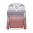 thumbnail image 3 of Blouses pour Femmes, Mode Décontractée Confortable Manches Longues Col Rabattu T-Shirt, 3 of 3