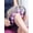 Grayish Purple, variant on 7-Ring Anti-Cellulite Body Massager Roller Yoga Training Device U-Shaped Pilates Muscle Relaxation Roller Foot Calf Leg Muscle Stretching Massager Foam Roller For Arms Shin Splints Slimming