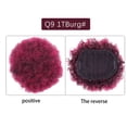 thumbnail image 3 of LHWEN African Drawstring Ponytail, Premium Synthetic Curly Natural Drawstring Ponytail Beauty Salon Straight Hair Fun Lace Wavy Curls Braided Hair Synthetic Hair bohon Perfect for Party Everyday, 3 of 3