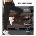 thumbnail image 4 of Pantalones deportivos cargo PULI para mujer, cintura alta, talla S, 4 of 6