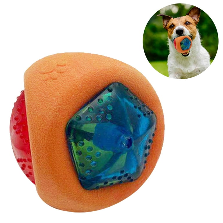 Dropship Pet Ball Toy For Dog & Cat; Bouncy Ball Toy With LED