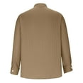 thumbnail image 5 of Men Casual Fashion Turn-down Collar Button Long Sleeve Shirt Blouse, 5 of 6