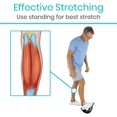 thumbnail image 4 of Balancín de pie ajustable - Camilla de pantorrilla con bola para fascitis plantar - Ortesis de arco de zapato para estiramiento de compresión - Soporte de estiramiento oscilante pa, 4 of 5