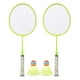 thumbnail image 2 of Juego de Volante de Raqueta de Bádminton, Raqueta de Bádminton, Raqueta de Bádminton Con 2 Pelotas de Bádminton, 1 Bolsa para Raquetas, 2 Raquetas de Volante para, 2 of 7