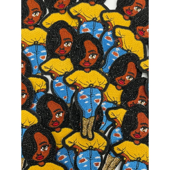 Prideful Patchez, Sherri, Iron on Patch, Rhinestone Patch, Sew On Patch, Embroidered Patch, Crafting, Crafts, DIY