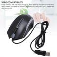 thumbnail image 4 of Souris filaire USB avec câble de 1,5 m, 1\xa0200 DPI, prise en main confortable, optique RVB, universelle, pour ordinateur de bureau et portable, 4 of 4