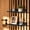 Black, variant on 2 PCS Floating Shelves for Wood Slat Panels, 6x3.5 PLA Shelves for Storage and Display on Acoustic Slat Panels, for Living Rooms, Bedrooms and Offices