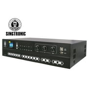 Singtronic KSP-2000Pro Professional Digital Sound Processor 2-in-1 Karaoke Amplifier with Mixer, Anti-Feedback, 3000W