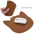 thumbnail image 4 of Herwey Cat Shape Anti-static Felts Table Mouse Pad Office Dust-proof Desk Pads, PC Mat,  Felts Mat, 4 of 6