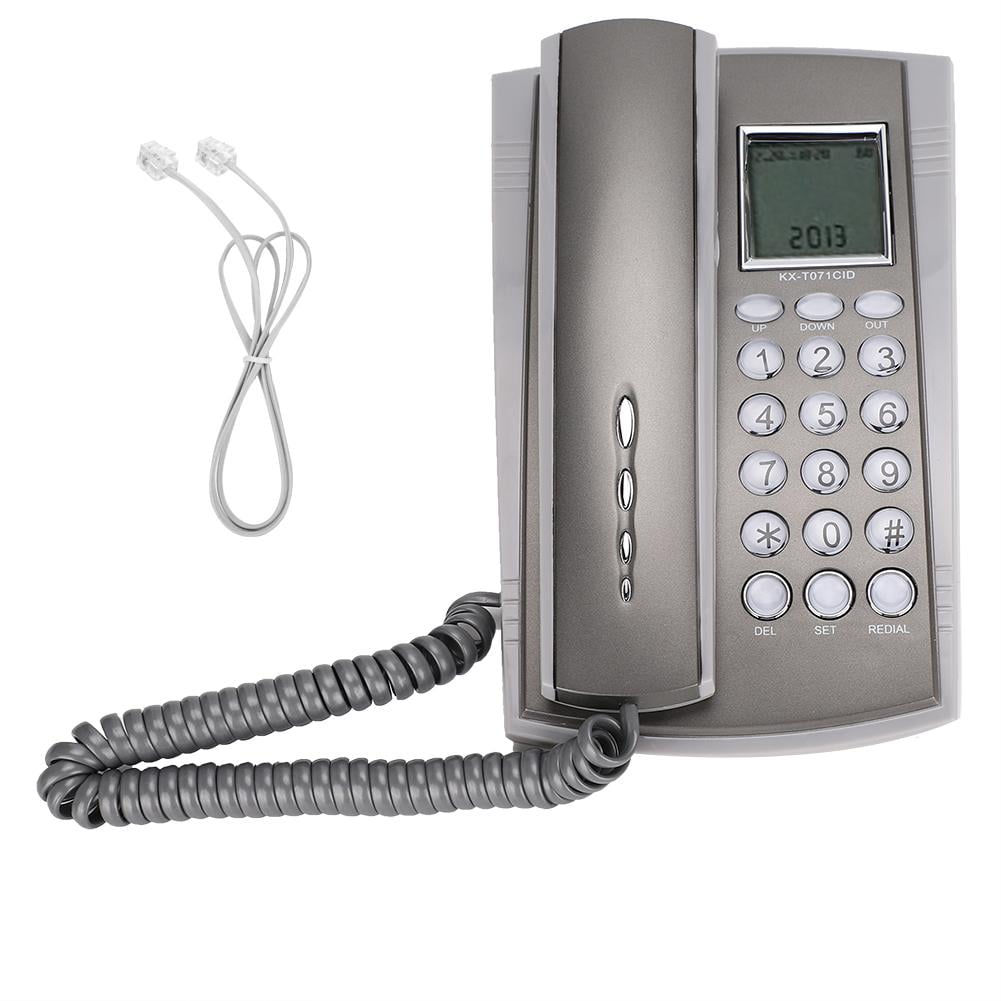 LYUMO CKX071 Wall Mount Desktop Corded Telephone Phone Mute Home