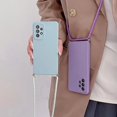 thumbnail image 5 of A 53 32 13 52 Crossbody Lanyard Case For Samsung Galaxy A13 A53 A33 A32 4g A52 A23 A73 A72 A04s A52s 5g 2022 Cord Silicone Cover, 5 of 5