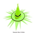 thumbnail image 3 of LED Light Up Jagged Witch Hat with Glowing Ghost Effect, Battery-Powered Halloween Yard Decor, Illuminated Party Prop for Walkway, Lawn and Spooky Outdoor Patio Decoration, C, 3 of 6